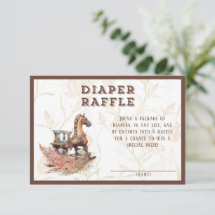  Oud West Rocking Horse Diaper Raffle Informatiekaartje