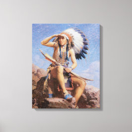  Oud West The Scout 1922 Ingewikkeld Canvas Art
