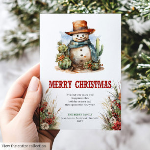 Oud-Westelijke kerstkaarten printbaar Feestdagenkaart