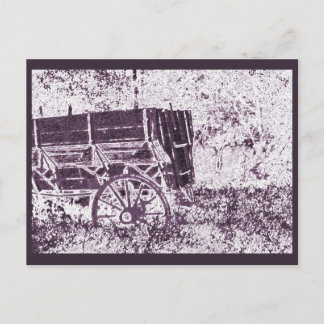 Oud westen briefkaart