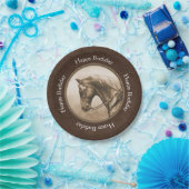 Oud-westkwartier Papieren Bordje (Feest)