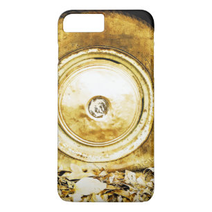oud wiel van klassieke auto iPhone 8 plus / 7 plus hoesje