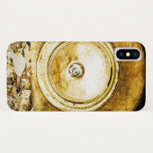  oud wiel van klassieke auto Case-Mate iPhone case (Achterkant (horizontaal))