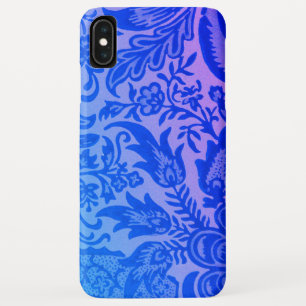 Oud William Morris Blauw Roze Botanisch iPhone XS Max Hoesje