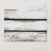 Oud wit hout briefkaart (Voorkant)