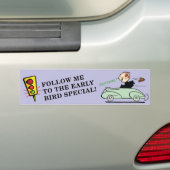 OUD WORDEN BUMPERSTICKER (Op auto)
