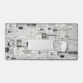  Ouddduitse krantenadvertenties van begin jaren 19 Bureaumat (Keyboard & Muis)