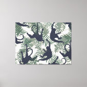 Oude Aap Patroon Canvas Afdruk (Voorkant)