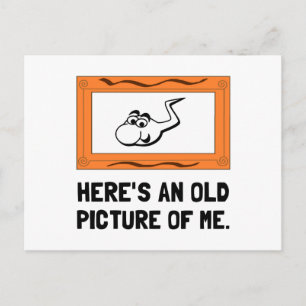 Oude Afbeelding van mij Briefkaart
