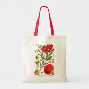 Oude afbeelding van Pomegranaat Tote Bag