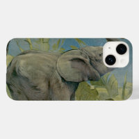 Oude Afrikaanse Olifant in de Jungle, EJ Detmold