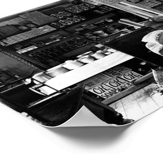 OUDE ALGEMENE WINKEL POSTER (Hoek)