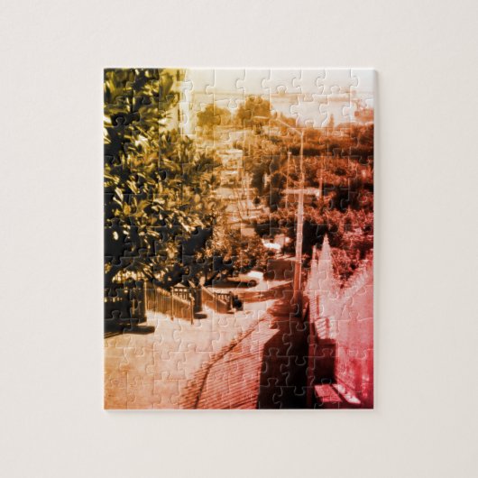 Oude Algerije Algiers district overzicht Legpuzzel (Verticaal)