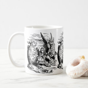 Oude Alice in Wonderland, Gryphon, Schildpad die e Koffiemok