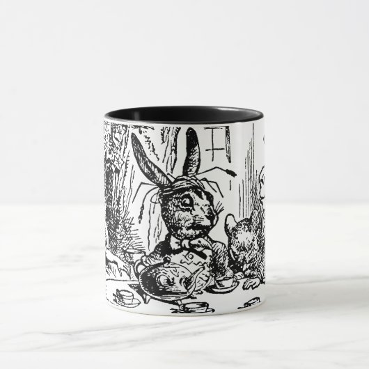 Oude Alice in Wonderland, Thee Partij Scene Mok (Midden)