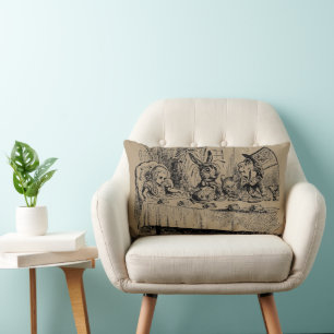 Oude Alice in Wonderland, Theeschenie Scene Kussen