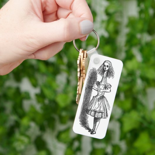 Oude Alice's Avonturen in Wonderland van Tenniel Sleutelhanger (Hand)