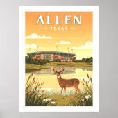 Oude Allen Texas Poster (Voorkant)