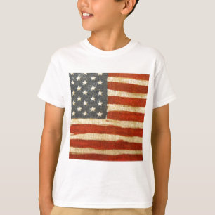 Oude Amerikaanse vlag Glory T-shirt