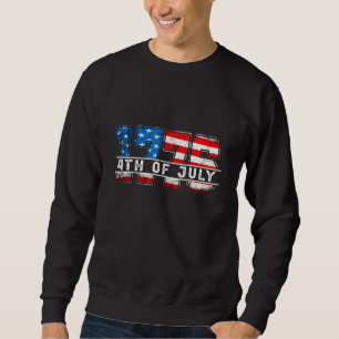 oude Amerikaanse vlagpatriotticus 1776 Wij de Pe Trui