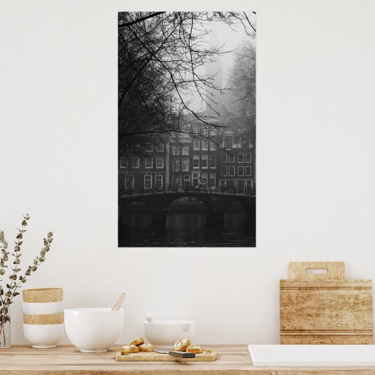 Oude Amsterdam Poster (Keuken)