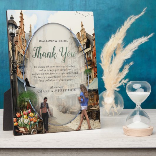  Oude Amsterdamse Kunst Fotoplaat (Zijkant)