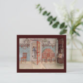 Oude Anna (in de keuken) Briefkaart (Staand voorkant)