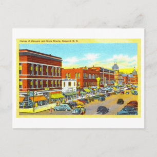 Oude Ansicht van Concord, New Hampshire, Briefkaart