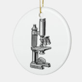  Oude Antiek apparatuur Microscoop Keramisch Ornament (Links)