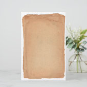 Oude Antiek gelaagde papierbakkerij Briefpapier (Staand voorkant)