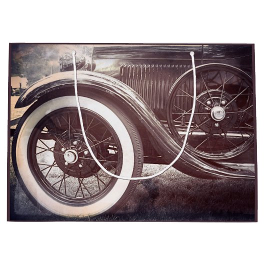 Oude Antiek wagen Timer Groot Cadeauzakje (Voorkant)