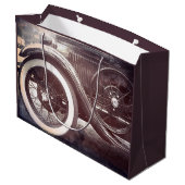 Oude Antiek wagen Timer Groot Cadeauzakje (Achterkant Gekanteld)