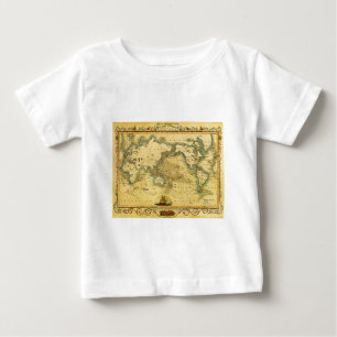 Oude Antiek Wereldkaart