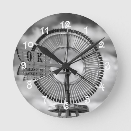  oude Antiek windmolen - klok (Voorkant)