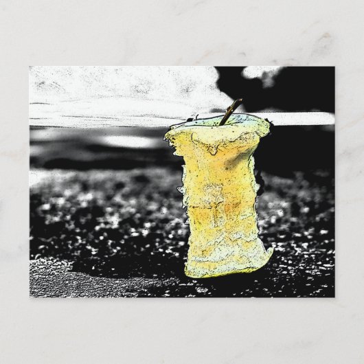 Oude appel briefkaart (Voorkant)