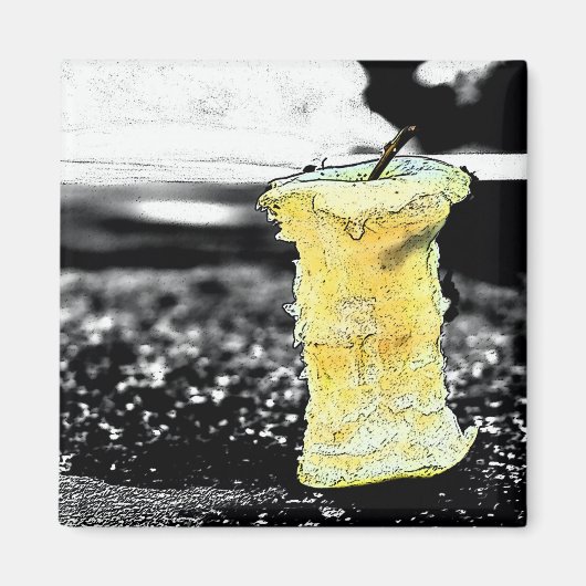 Oude appel magneet (Voorkant)
