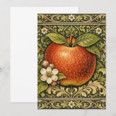 Oude appel schilderij  kaart (Voorkant / Achterkant)
