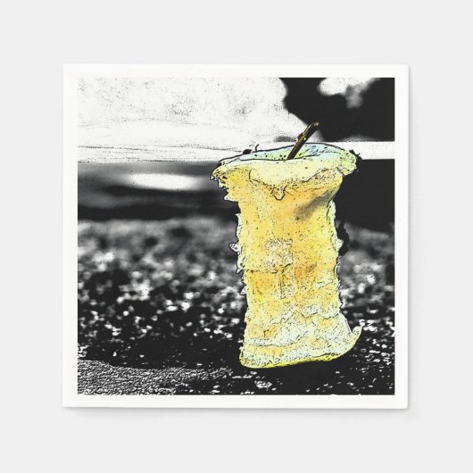 Oude appel servet (Voorkant)