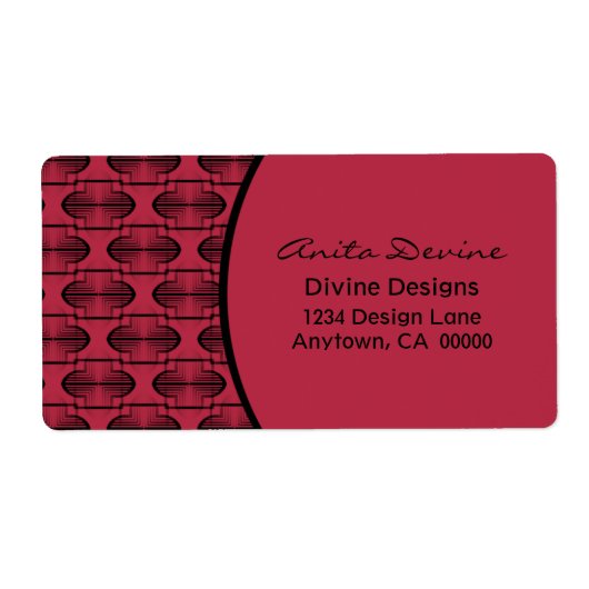 Oude Arches verzendlabel (Voorkant)