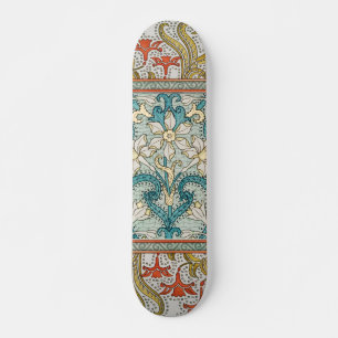 Oude Art Nouveau Narcis Patroon Verneuil Skateboard