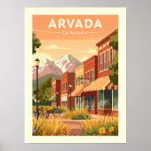 Oude Arvada Colorado Poster (Voorkant)