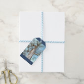 Oude Ash Zacharia 4:6 Cadeaulabel (Met Touw)