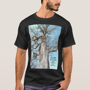 Oude Ash Zacharia 4:6 T-shirt