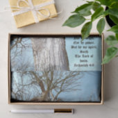 Oude Ash Zacharia 4:6 Tissuepapier (Geschenk)