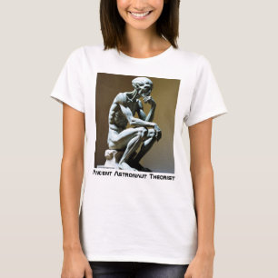 Oude astronaut theoreticus - denker t-shirt