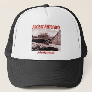 Oude astronauten hielpen trucker pet