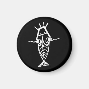 Oude astronauten magneet