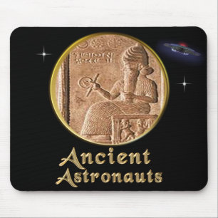 Oude astronauten muismat