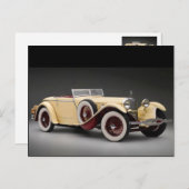 oude auto 12 briefkaart (Voorkant / Achterkant)