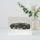 Oude auto 41 briefkaart (Staand voorkant)